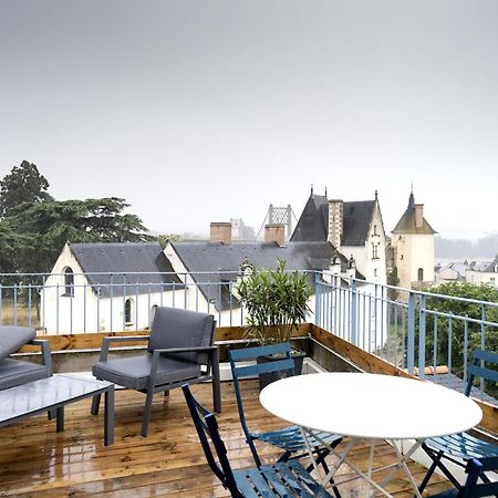 Grand Gite Terrasse Vue Loire Et Chateau D'Ансени Экстерьер фото
