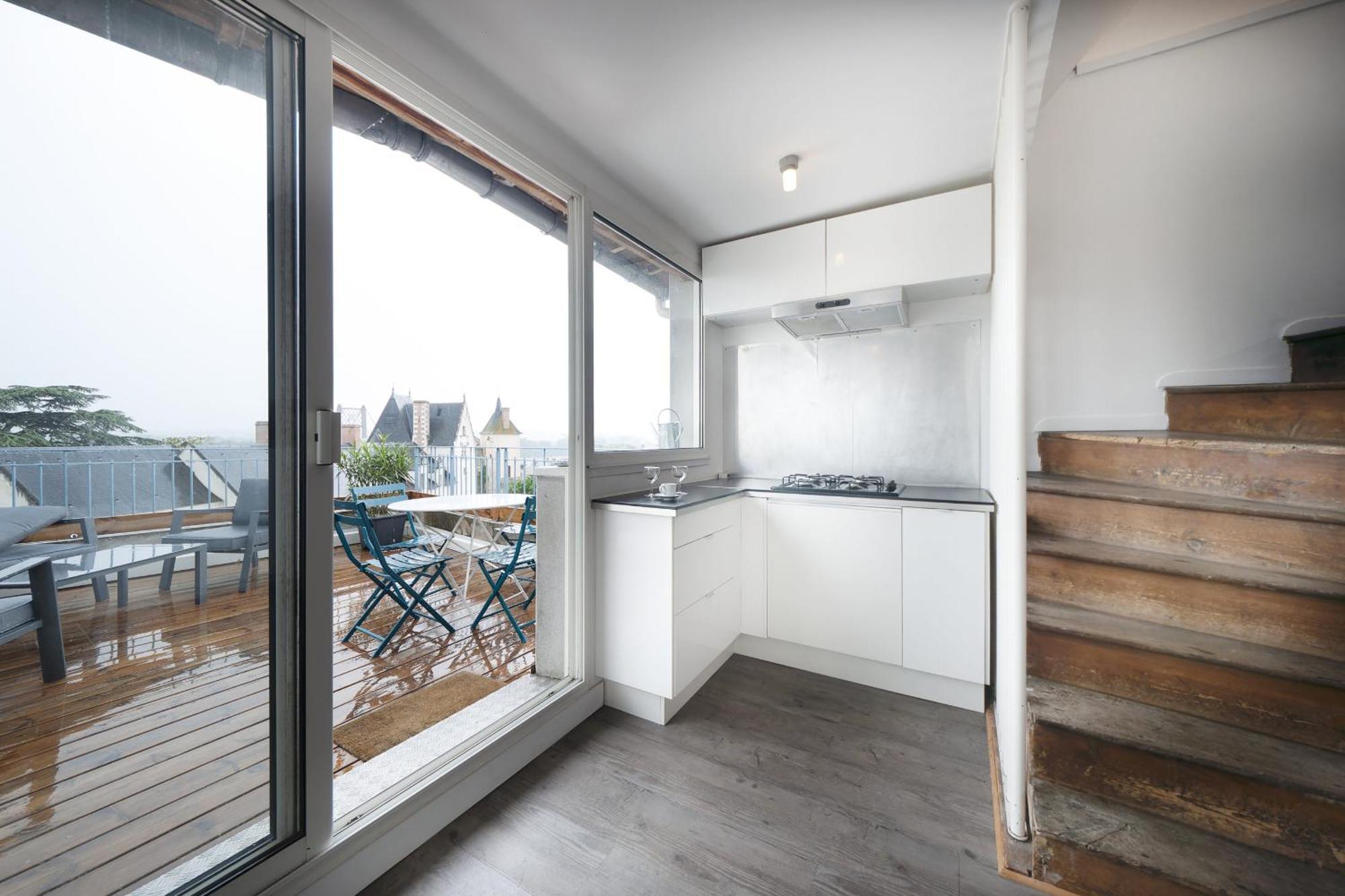 Grand Gite Terrasse Vue Loire Et Chateau D'Ансени Экстерьер фото